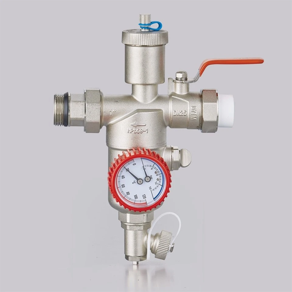 Brass Ball Drain Valve For Water Heater T Y Type factory